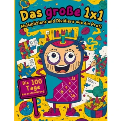Abbildung von Das große 1x1 Die 100 Tage Herausforderung Multipliziere und Dividiere wie ein Profi: Übungsblätter mit unterschiedlichen Schwierigkeitsgraden