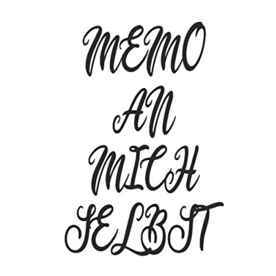 Abbildung von Memo an mich selbst: Notizbuch Punktiert Format A5 120 Seiten in weiß Geschenk für Unternehmer Notizblock Notizheft Skizzenheft Impressionen