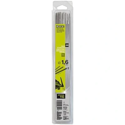 Abbildung von GYS 60 WIG Schweißstäbe Edelstahl 308L Ø 1,6mm / L. 330mm Blister 0,33Kg