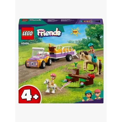 Abbildung von LEGO Friends 42634 Pferde und Pony Anhänger