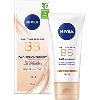 Abbildung von Nivea FACE CARE 5IN1 DAY BB Bright Cream, Größe: 50 ml,