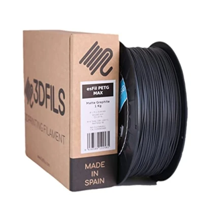 Abbildung von 3DFILS PETG Filament Graphit matt für 3D Druck (1,75 mm/1 kg, matt)