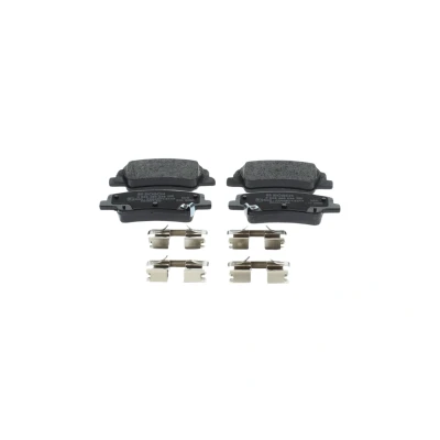 Abbildung von BOSCH 0 986 460 236 Bremsbelagsatz Low Metallic mit integriertem Verschleißwarnkontakt KIA: Sportage V, HYUNDAI: Tucson