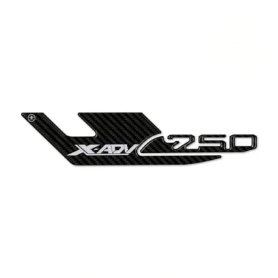 Abbildung von labelbike 3D Aufkleber aus Kunstharz, Dekoration und Schutz des Auspuffgehäuses, kompatibel mit Xadv Honda X Adv 750 2017 2020