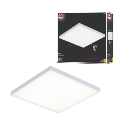 Abbildung von Paulmann 79821 LED Panel Velora eckig incl. 1x17 Watt 3 Step Dim dimmbar Deckenlampe Weiß matt Lichtpanel Metall Deckenlicht 3000 K