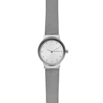 Abbildung von Skagen Freja Uhr silvercoloured, Damen, Größe: One Size, Silver coloured