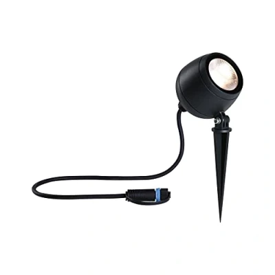 Abbildung von Paulmann 947.74 Plug &amp; Shine LED Gartenstrahler Kikolo IP65 3000K 7,2W Anthrazit