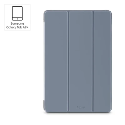 Abbildung von Hama Hülle für Samsung Galaxy Tab A9+ 11“ (Standfunktion, Magnet, Tablethülle, Tablet Case, Stand, Fold, Klapphülle, Schutz, transparent, Flipcase, robust, Business Look) flieder