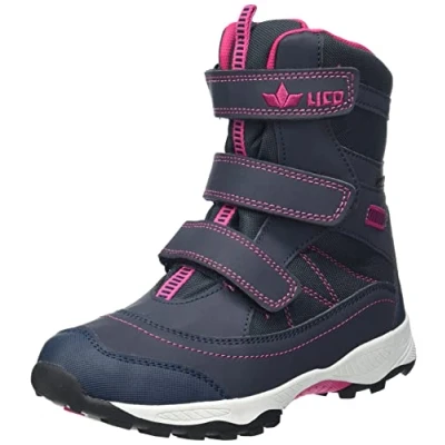 Abbildung von Lico Sundsvall Vs Schneestiefel, Marine/pink, 30 EU