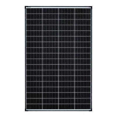 Abbildung von enjoy solar 180W Monokristallines Solarmodul, 182mm Solarzellen 10 Busbars Solarpanel ideal für Wohnmobil, Balkonanlage, Gartenhäuse, Boot (180W, 24V)