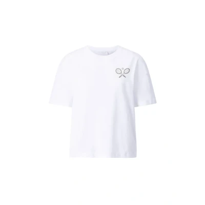 Abbildung von Rich &amp; Royal Tshirt print, Damen, Größe: 36, White