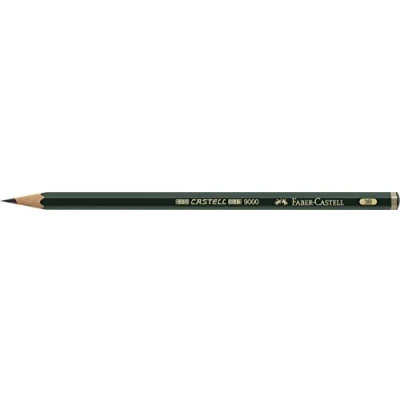 Abbildung von Faber Castell b 9000 3B Blister mit 1 Skala, graphit Bleistift