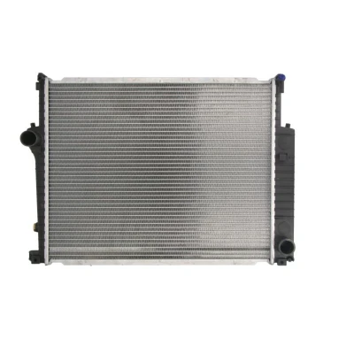 Abbildung von NRF EASY FIT 509558 Kühler, Motorkühlung Aluminium 551 435 34 mit Kolbenclip Kühlrippen gelötet BMW: 3 Saloon, Coupe, 5 Saloon