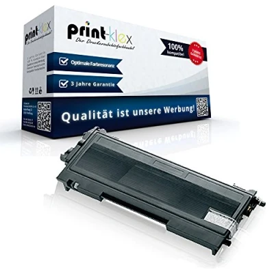 Abbildung von Print Klex Toner kompatibel für Brother TN 2000 DCP 7010 7010L 7020 7025 Fax 2820 2820ML 2825 2825ML TN2000 XXL Schwarz