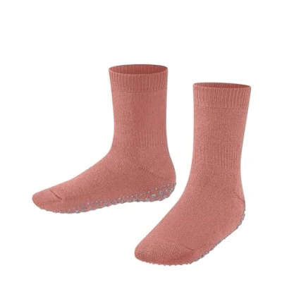 Abbildung von FALKE Unisex Kinder Stoppersocken Catspads K HP Baumwolle Wolle rutschhemmende Noppen 1 Paar, Rosa (Wild Rose 8803) neu umweltfreundlich, 19 22