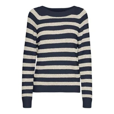 Abbildung von Vero Moda Rundhalspullover »VMDOFFY LS O NECK BLOUSE GA NOOS«