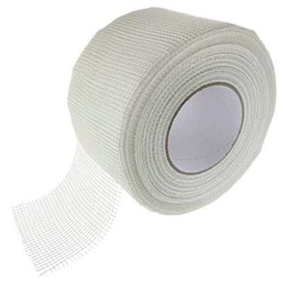 Abbildung von Lumonic Fugenband 90m für Trockenbau &amp; Rigips Selbstklebend I Gewebeband 100mm breit aus Glasfaser Gitterband Rissbinde oder Fugendeckstreifen Rigip