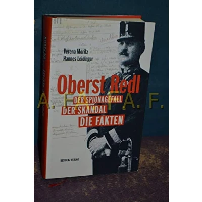 Abbildung von Oberst Redl. der Spionagefall, Skandal, die Fakten.