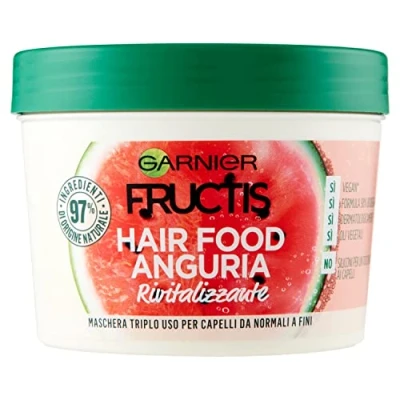 Abbildung von Garnier Fructis Hair Food Haarmaske Watermelon, 1 x 390ml
