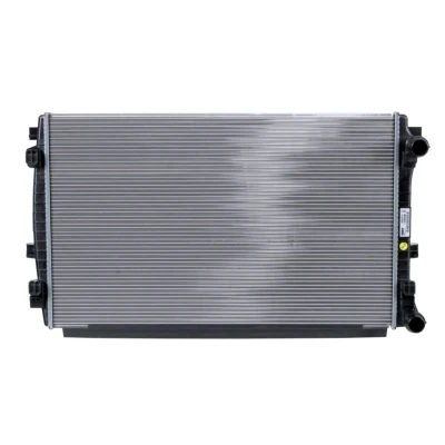 Abbildung von VALEO 735558 Kühler, Motorkühlung Aluminium 650 411 24 Kühlrippen mechanisch gefügt VOLKSWAGEN: Passat B8 Variant, Tiguan Allspace, Golf 7 kfzteile,