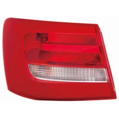 Abbildung von ABAKUS 446 1929L UE Rückleuchte links äusserer Teil P21W, PY21W Rot ohne Lampenträger, Glühlampe AUDI: A6 C7 Saloon