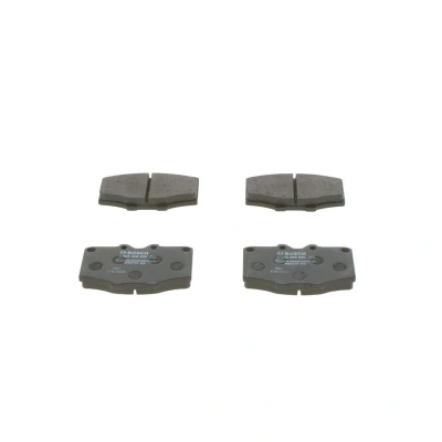 Abbildung von BOSCH 0 986 468 520 Bremsbelagsatz Low Metallic TOYOTA: HILUX 6 Pick up, Land Cruiser Prado 70 Off Road