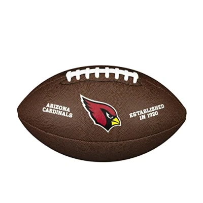 Abbildung von Wilson American Football NFL TEAM LOGO, Offizielle Größe, Mischleder