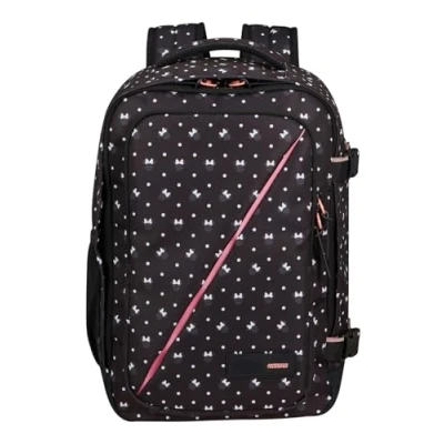Abbildung von American Tourister Take2Cabin Disney Ryanair Kabinentasche 25 x 20 40 cm, 24 L, 0.50 kg, Handgepäck, Flugzeug Rucksack S Underseater, Mehrfarbig (Minnie Urban Dots)