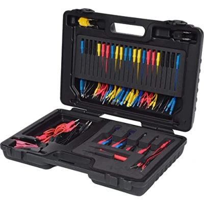 Abbildung von KS Tools 150.0950 12/24V Master Diagnose Prüf und Mess Kabel Satz, 92 tlg.