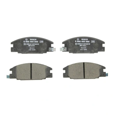 Abbildung von BOSCH 0 986 460 960 Bremsbelagsatz Low Metallic mit akustischer Verschleißwarnung OPEL: Frontera A Sport Off Road Convertible,