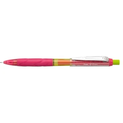 Abbildung von Pentel Q Erase QE425 Druckbleistift mit herausdrehbarem Radierer, 0.5 mm, Härtegrad HB (12 Stück)