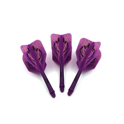 Abbildung von CUESOUL ROST personalisierte integrierte Dartpfeile Schäfte und Darts Flights Medium, Set von 3 Stück Beauty Pattern (CSAK 5MN5)