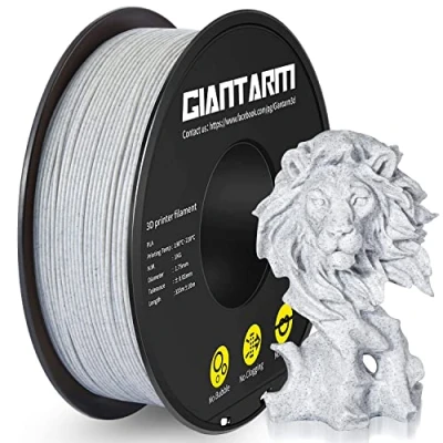 Abbildung von GIANTARM Silk PLA Filament 1.75mm, 3D Drucker 1kg Spule, Seidenmarmor