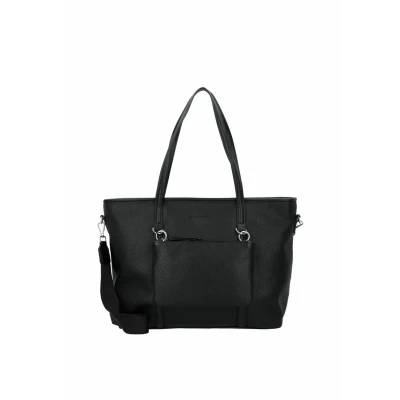 Abbildung von TOM Tailor Jamila Shopping Bag, Damen, Größe: One Size, Black