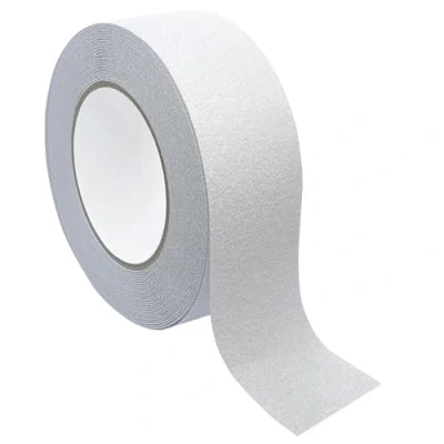 Abbildung von QitinDasen 10 M X 5 cm Transparent Anti Rutsch Klebeband, Selbstklebend Antirutsch Hoher Traktion Sicherheitsband, für Drinnen und Draußen (1 Rolle)