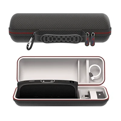 Abbildung von Digicharge Hart Tasche Hülle für JBL Charge 5 4 3 Pulse Link 20, Sony SRS XB30, Ultimate Ears MEGABOOM Bluetooth Box tragbarer Lautsprecher Speaker Eva Fall Reise Tragen Hartschalentasche