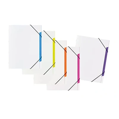Abbildung von PAGNA 41814 00 Ordnungsmappenset Coool white Trend PP 5 Fächer sortiert mit Stück