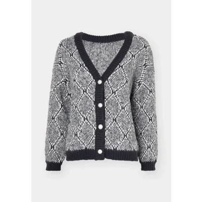 Abbildung von Vero Moda Vmrory WAY V NECK Cardigan Strickpullover, Damen, Größe: XS, Obsidian/birch