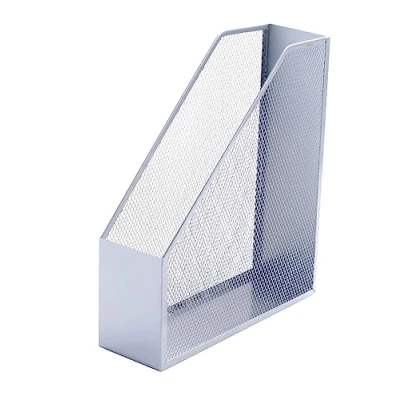 Abbildung von Q Connect KF00845 Stehsammler Metalldraht silber