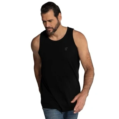 Abbildung von JP 1880 Herren große Größen Übergrößen Menswear L 8XL Tank Top, Basic, ärmellos, bis 10 XL schwarz 3XL 705145130