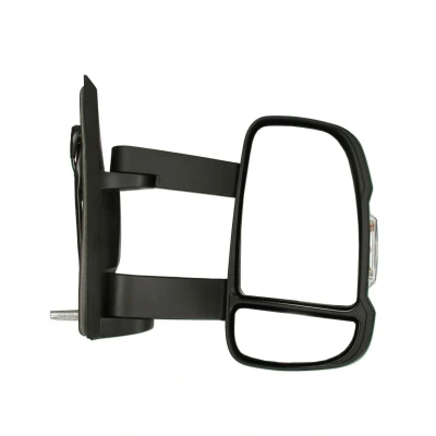 Abbildung von Außenspiegel Magneti Marelli 350315027890 rechts schwarz rauh elektrisch langer Spiegelarm, beheizbar, konvex für Linkslenker FIAT: Ducato III Van