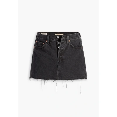 Abbildung von Levi&#039;s ICON Skirt Alinienrock, Damen, Größe: 31, There&#039;s a storm coming