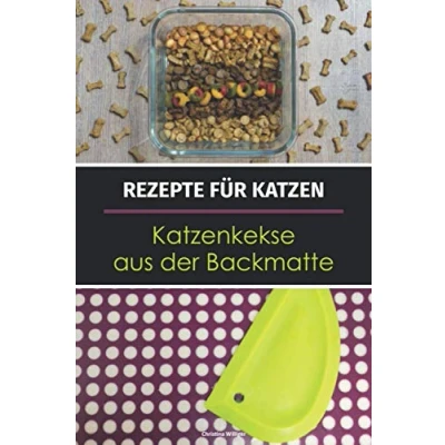 Abbildung von Rezepte für Katzen: Katzenkekse aus der Backmatte: Katzenleckerlies backen in Backmatte