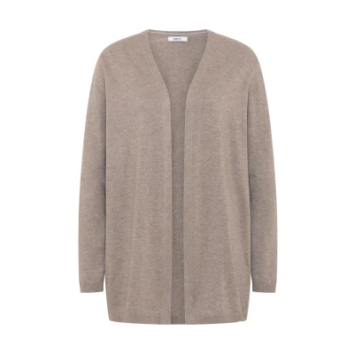 Abbildung von Cecil Offene Strickjacke, Damen, Größe: XS, Braun