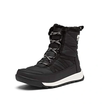 Abbildung von Sorel Damen Whitney 2 Short Lace Waterproof Winterstiefel, Schwarz, 39 EU