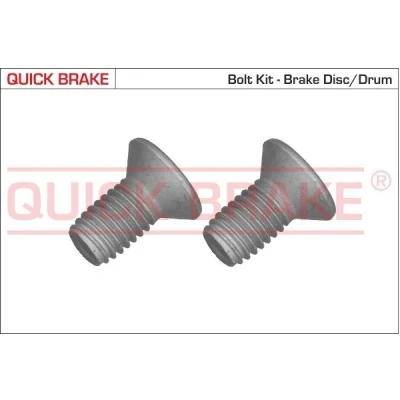 Abbildung von QUICK BRAKE 11670K Schraube, Bremsscheibe VOLVO: V40 Hatchback, FORD: MONDEO 4 Turnier, LAND ROVER: Freelander 2 Off Road