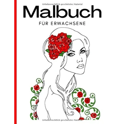 Abbildung von Malbuch Für Erwachsene: Menschen Mit Demenz, Ausmalbuch Blumen, Tieren und Mandala Spielen