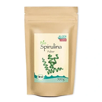 Abbildung von ALGENLADEN BIO Spirulina Pulver 500 g Superfood Vegan