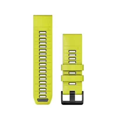 Abbildung von Garmin Quickfit Silikonband 26 mm Gelb/Graphit 010 13393 08