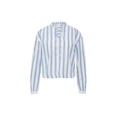 Abbildung von s.Oliver MIT RÜSCHEN UND Raffdetails Bluse, Damen, Größe: 38, Royalblau